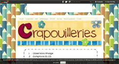 Desktop Screenshot of crapouilleries.net